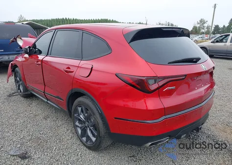 2023 Acura Mdx A-Spec z USA, uszkodzony, nr VIN 5J8YE1H0XPL023326